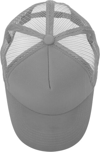 Gelante Polyester Foam Front, Mesh Back 5 Panel Sublimation Trucker Baseball Cap Snapback Hat in Saudi Arabia