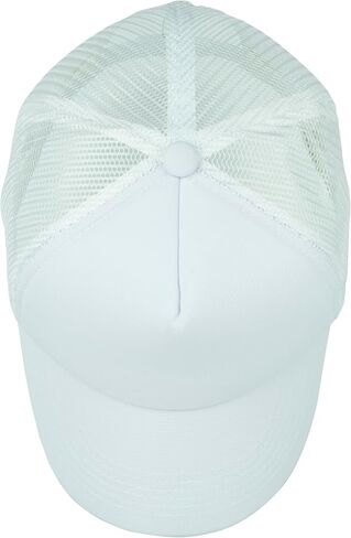 Gelante Polyester Foam Front, Mesh Back 5 Panel Sublimation Trucker Baseball Cap Snapback Hat in Saudi Arabia