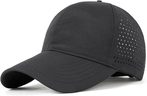 Quick Dry Baseball Cap for Men Women Adjustable Mesh Breathable UPF50+ Outdoor Sports Snapback Golf Cap in Kuwait