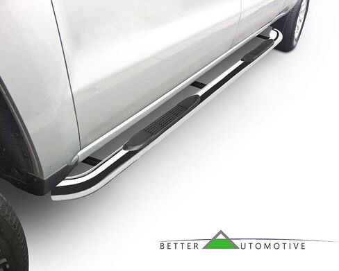 3 "خطوة جانبية من الفولاذ المقاوم للصدأ ، لوحة تشغيل FIT 2011-2021 Jeep Grand Cherokee (تشمل 22 أسبوعًا واستبعاد X/High Atitude/Summit/SRT/SRT8/Trackhawk/Trailhawk/L Model) 2pcs in Saudi Arabia