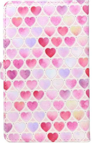 Pattern Printed Photo Album 3 Inch 96 Pockets Mini Picture Compatible with Fujifilm Instax Polaroid Mini 11/8/9/7s/25/70/90 Instant Camera Name Card Holder-Clover in Kuwait