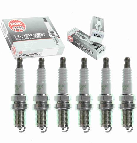 6 PC NGK V-Power Sparks توافق مع BMW Z3 2.5L 2.8L 3.0L 3.2L L6 1997-2002 in Saudi Arabia