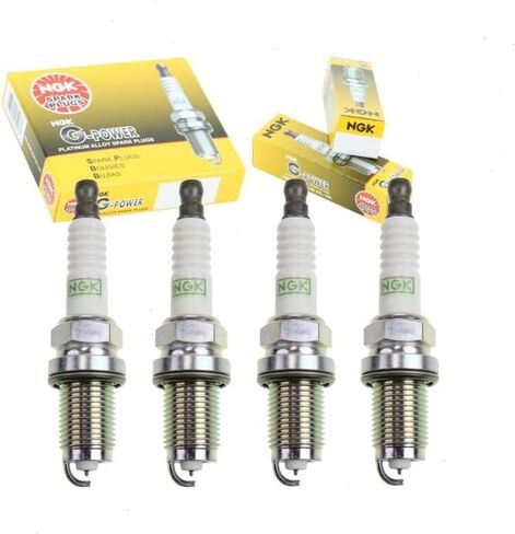 4 pc NGK G-Power Spark Plugs compatible with Honda CR-V 2.4L L4 2002-2009 in Saudi Arabia