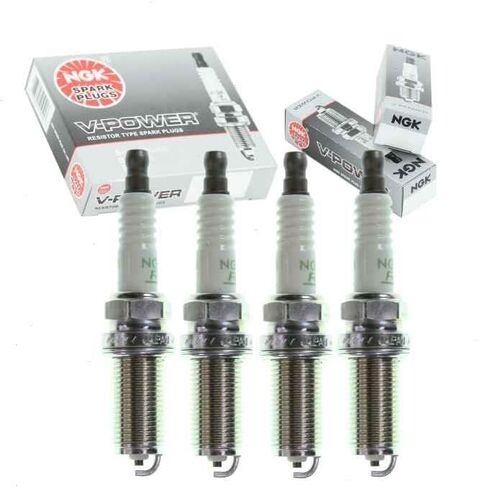 4 PC NGK V-Power Parch Plugs متوافقة مع Nissan Sentra 1.8L 2.5L L4 2000-2006 in Saudi Arabia