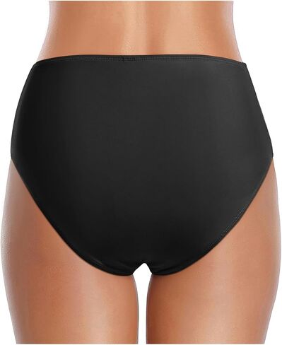 Tempt Me Women's High Waist Bikini Bottom - Full Coverage Bathing Suit Swim Bottom 2025 Swimsuit Swimwear in Saudi Arabia