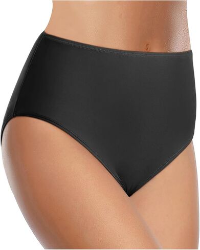 Tempt Me Women's High Waist Bikini Bottom - Full Coverage Bathing Suit Swim Bottom 2025 Swimsuit Swimwear in Saudi Arabia