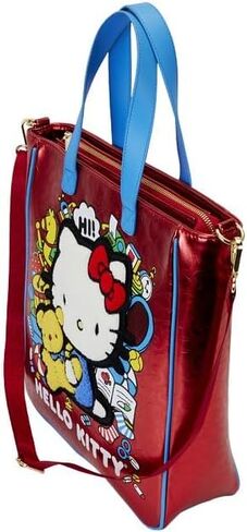 Loungefly Sanrio Hello Kitty 50th Anniversary Bag مع حقيبة عملة معدنية in Kuwait