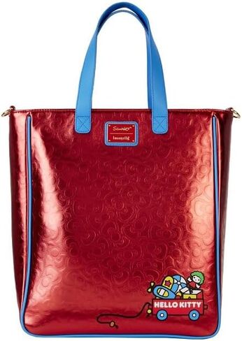 Loungefly Sanrio Hello Kitty 50th Anniversary Bag مع حقيبة عملة معدنية in Kuwait