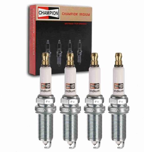 4 pc Champion Iridium Spark Plugs compatible with Lexus NX200t 2.0L L4 2015-2017 in Saudi Arabia