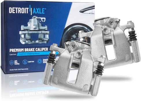 Detroit Axle - Rear Brake Caliper for Volkswagen 2009-2011 Passat CC Tiguan 2010 Passat, Brake Calipers with Bracket Replacement in Saudi Arabia