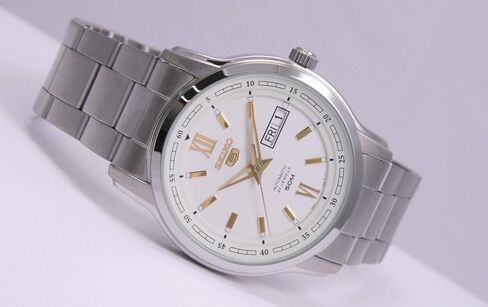 Seiko 5 Automatic White Dial Men's Watch SNKP15K1 in Saudi Arabia