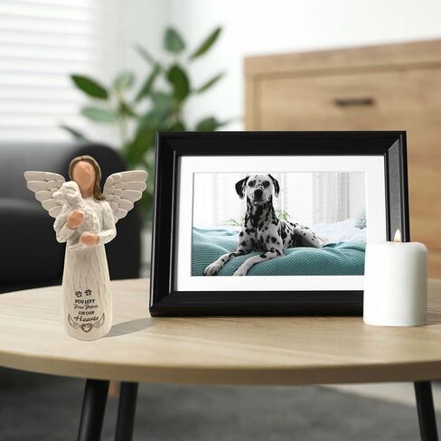 Dog Memorial Gifts for Loss of Dog, Pet Memorial Gifts for Dogs, -Sculpted Hand-Painted Angel Figurines – Loss of Dog Sympathy Gift, Dog Bereavement Gifts, Dog Remembrance Gift, Dog Passing Away Gifts in Saudi Arabia