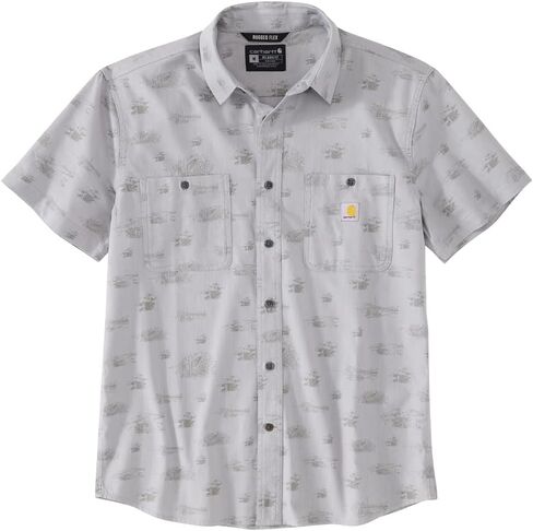 Carhartt Men 105701 Fregged Flex Related Fit Fit Lightweight Shoreve - Sploy كبير العادي - in Saudi Arabia