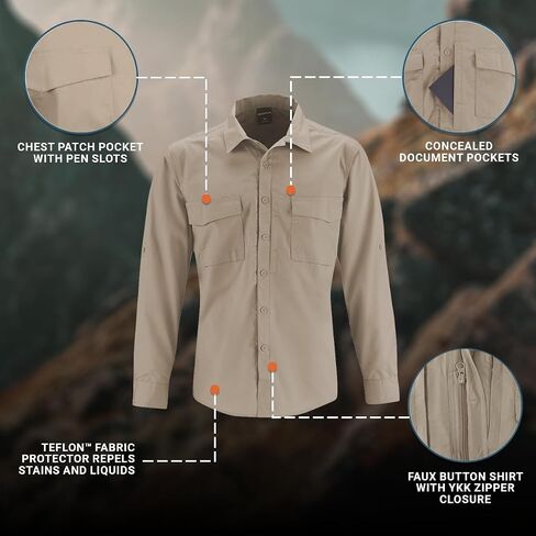 Propper Revtac Tactical Long Sleeve Stretch Shirt in Kuwait