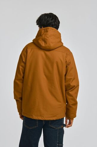 CAT Workwear Men's Caterpillar Hooded Sherpa Lined Zip Up Jacket in Kuwait