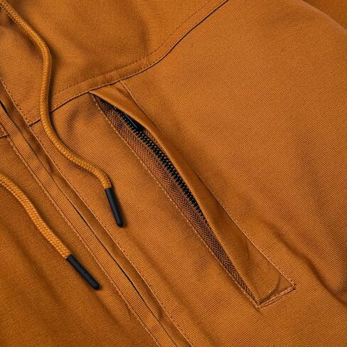 CAT Workwear Men's Caterpillar Hooded Sherpa Lined Zip Up Jacket in Kuwait