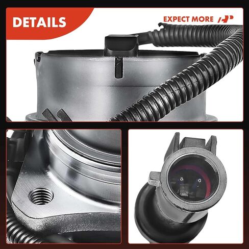 A-Premium Front Wheel Bearing وتجميع المحور مع ABS & 5-Lug متوافق مع Ford & Lincoln & Mercury-2003-2005-Crown Victoria ، Town Car ، Grand Marquis ، Marauder in Saudi Arabia