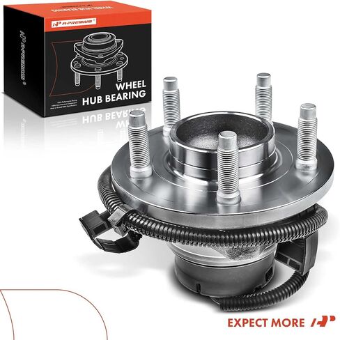 A-Premium Front Wheel Bearing وتجميع المحور مع ABS & 5-Lug متوافق مع Ford & Lincoln & Mercury-2003-2005-Crown Victoria ، Town Car ، Grand Marquis ، Marauder in Saudi Arabia