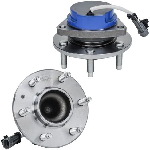 Detroit Axle - استبدال محامل محامل العجلة اليسرى اليسرى والخلفية اليسرى واليمين لعام 2004 2005 2006 2007 Cadillac CTS SRX - 4pc مجموعة in Saudi Arabia