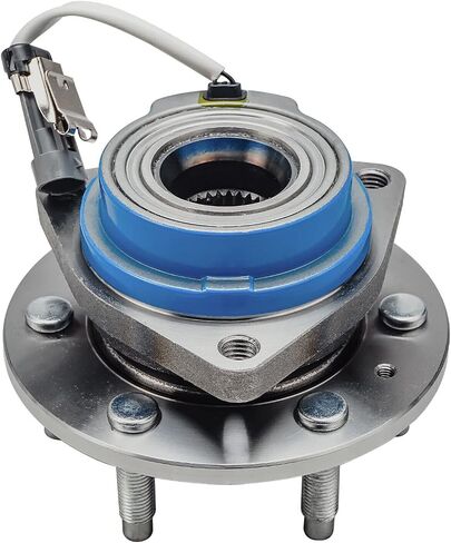 Detroit Axle - استبدال محامل محامل العجلة اليسرى اليسرى والخلفية اليسرى واليمين لعام 2004 2005 2006 2007 Cadillac CTS SRX - 4pc مجموعة in Saudi Arabia