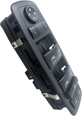 68139805AB Master Power Window Switch متوافق مع 2011-2020 Chrysler 300 2015-2017 Chrysler 200 2011-2019 Dodge Charger 2016-2022 RAM 1500 2500 3500 استبدال 56046823 سائق سائق in Saudi Arabia