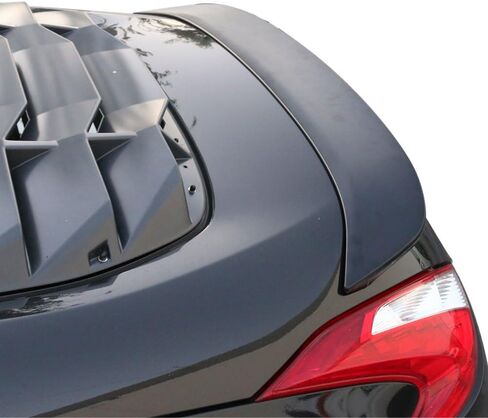 Spoiler Trunk Trunk مسبقًا متوافقًا مع 2009-2021 Nissan 370Z ، Style Style #Kad Gun Metallic ABS Wing المتوفرة من قبل Ikon Motorsports ، 2010 2011 2012 2014 2015 2015 2017 in Kuwait