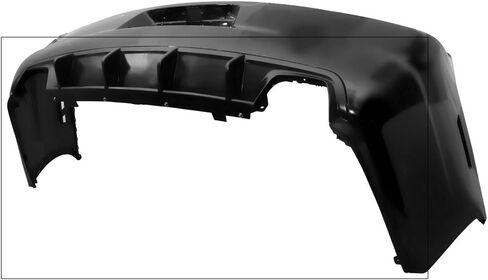 ناشر المصد الخلفي متوافق مع 2011-2014 Dodge Charger ، MDP Style PU Splitter SPOILER VALANCE DISFUSER BODY STIT in Saudi Arabia