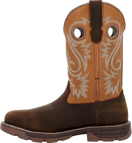 Georgia Boot Carbo-Tec Flx 11 "سحب مقاوم للماء على تمهيد العمل ، البني والبرتقالي ، الحجم 12 (ث) in Saudi Arabia