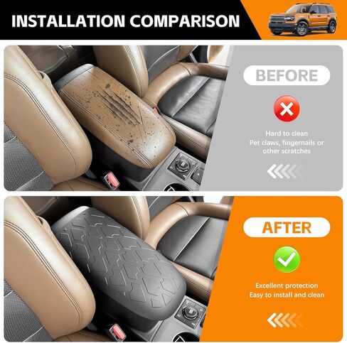 Center Console Organizer Compatible with 2021-2024 Ford Bronco Sport/2020-2024 Ford Escape Gear Shifter Insert Box Storage Tray for Bronco Sport/Ford Escape Accessories(Insert Storage Tray) in Kuwait