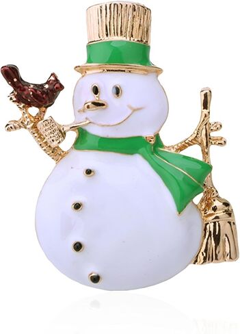 Vintage Colored Christmas Tree Rhinestone Brooch Pin Wedding Party Jewelry in Saudi Arabia