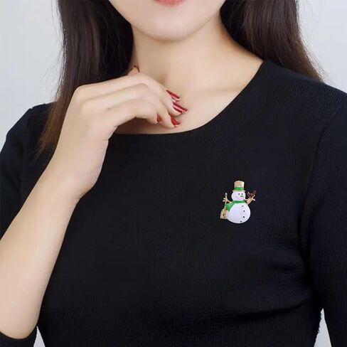 Vintage Colored Christmas Tree Rhinestone Brooch Pin Wedding Party Jewelry in Saudi Arabia