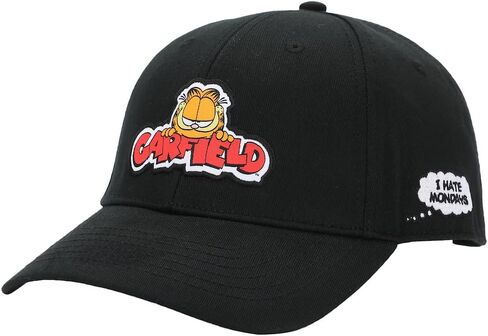 Garfield Character Logo Black Baseball Cap in Saudi Arabia