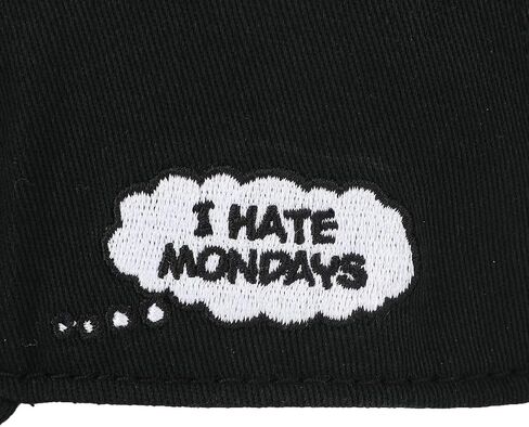 Garfield Character Logo Black Baseball Cap in Saudi Arabia