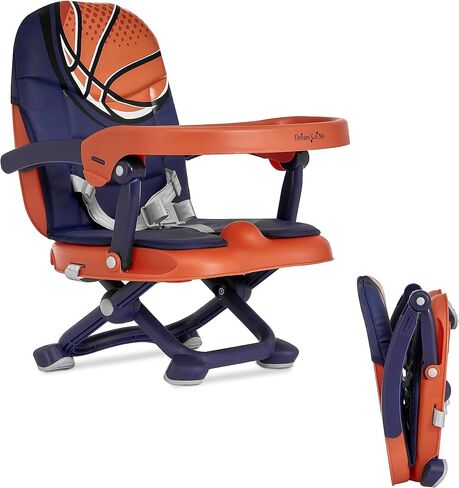 Dream on Me Munch n Go Booster Seat لطاولة الطعام ، ومقعد معزز سفر سفر خفيف الوزن ، و 3 في 1 ، وأربعة مستويات ، وإزالة الصينية السهلة in Saudi Arabia