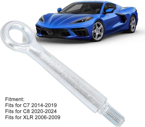 خطاف السحب لـ C7 2014-2019 ، C8 2020-2024 ، XLR 2006-2009 ، 15234068 خطاف سحب المقطورة للسيارات ، خطاف العين الصلب المزور ، خطاف العين الخلفي الأمامي المقطوع التلقائي in Kuwait