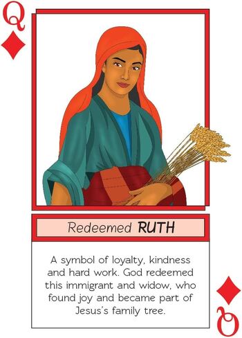 Kulture Games Bible Women - Christian Card Game with 50 Inspiring Bible Stories - Religious & Biblical Game in Saudi Arabia