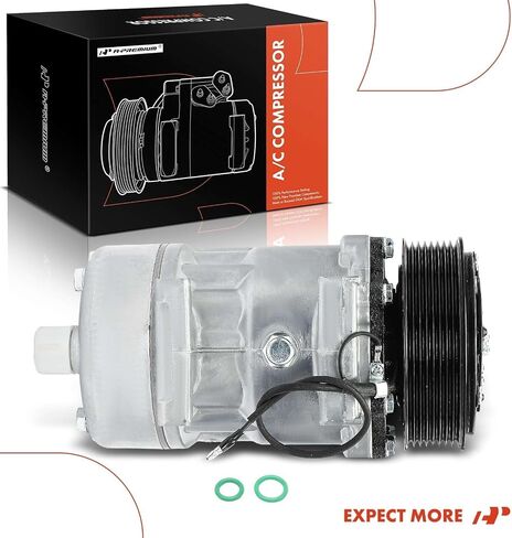 مكيف الهواء A-premium ضاغط AC مع القابض متوافق مع Ford F-650 F650 2004-2013/2015 ، F-750 F750 2004-2013/2015 in Saudi Arabia