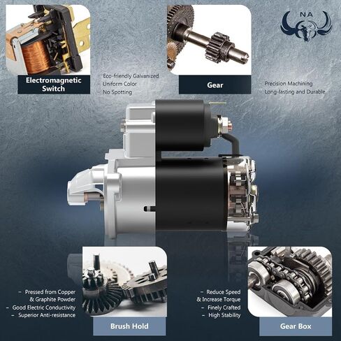 Starter Motor for 2016-2020 Kia Sorento | Premium Automotive Replacement Starter in Saudi Arabia