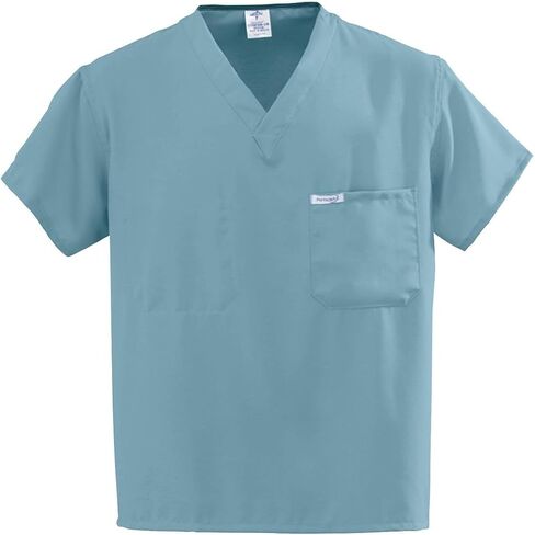 Medline PerforMAX Unisex Reversible Scrub Top, MDL-CC, X-Small, Misty Green in Saudi Arabia