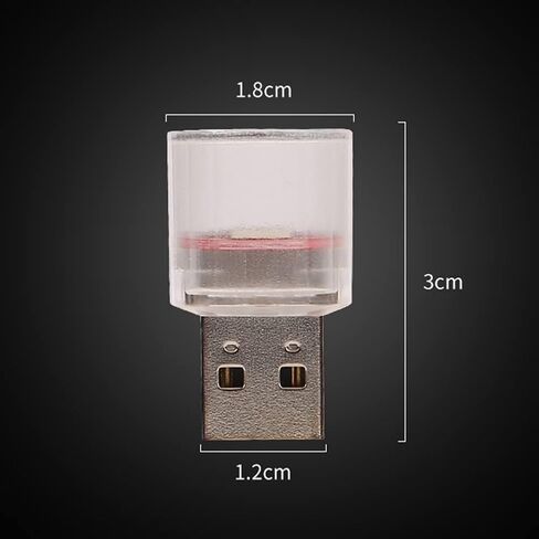 LED USB LED ATMOFERE LIGHT ، 5V/1A 1.5W MINI USB LED SMART LED CAR INTERIOR Ambient Ambient Ambient Lamp in Saudi Arabia