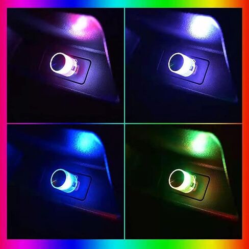 LED USB LED ATMOFERE LIGHT ، 5V/1A 1.5W MINI USB LED SMART LED CAR INTERIOR Ambient Ambient Ambient Lamp in Saudi Arabia
