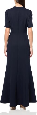 Shoshanna Women's Navy Midnight Crepe Elie Dress in Saudi Arabia