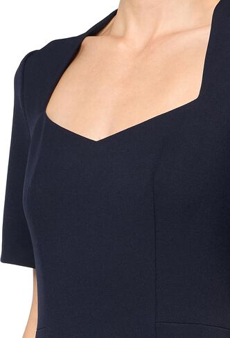 Shoshanna Women's Navy Midnight Crepe Elie Dress in Saudi Arabia