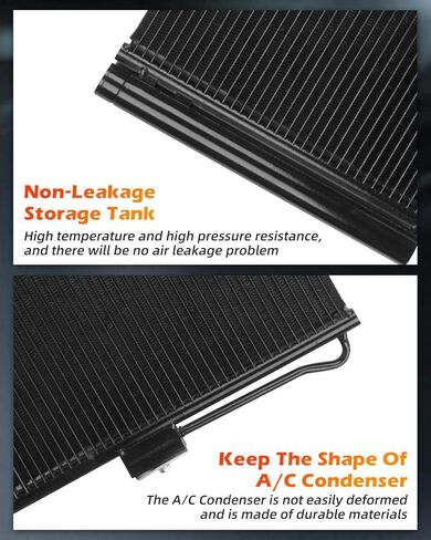 Ocpty Aluminium A/C Contenser Place For 2011-2014 for Dodge for Durango 3.6L 2011-2014 for Dodge for Durango 5.7L 2014-2016 for Jeep for Grand Cherokee 3.0L 2011-2016 for Grand Cherokee 3.6L in Saudi Arabia