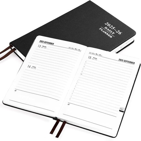 مخطط Kesote Daily Daily Planner 2024-2025 صفحة كاملة يوميًا ، A5 Day Day Day Planner للنساء 12 شهرًا (يوليو 2024 - يونيو 2025) ، 5.7 × 8.3 "أجندة شهرية أسبوعية ، Gold Rose Gold in Kuwait