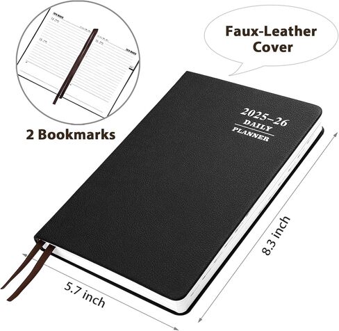 مخطط Kesote Daily Daily Planner 2024-2025 صفحة كاملة يوميًا ، A5 Day Day Day Planner للنساء 12 شهرًا (يوليو 2024 - يونيو 2025) ، 5.7 × 8.3 "أجندة شهرية أسبوعية ، Gold Rose Gold in Kuwait