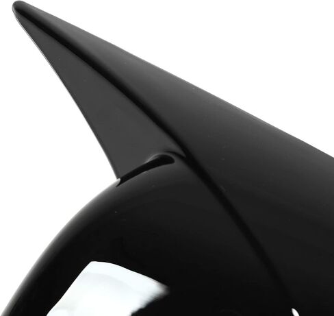 2 Pcs Side Rearview Mirror Cover for Model Y, High Glossy Door Wing Mirror , Door Exterior Mirrors Accessories for 2020 to 2023 (Varnish Black) in Saudi Arabia