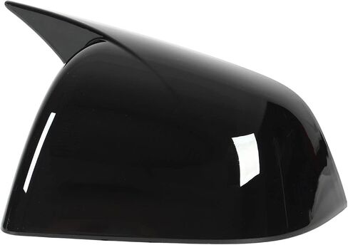 2 Pcs Side Rearview Mirror Cover for Model Y, High Glossy Door Wing Mirror , Door Exterior Mirrors Accessories for 2020 to 2023 (Varnish Black) in Saudi Arabia