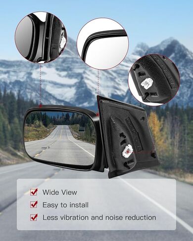 CCIYU DRIVE SIDE SIDE PIND PREMENT PRESSION FIR 2006-2011 لـ Honda Civic DX EX LX SI Coupe | تعديل أسود غير طيبة ، غير حار ، طاقة-OE HO1320213 ملاءمة دقيقة in Saudi Arabia