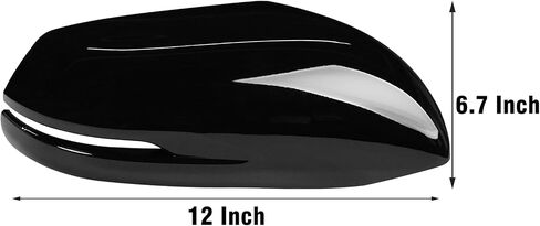 Compatible with Honda CRV 2017-2022/HRV 16-22 Right Passenger Side Mirror Cover,Clip-on Rearview Mirror Cap WITH Turn Signal Light Replaces for 76201-T1W-A01YB,76201T1WA01YB Pearl White #NH883P in Kuwait